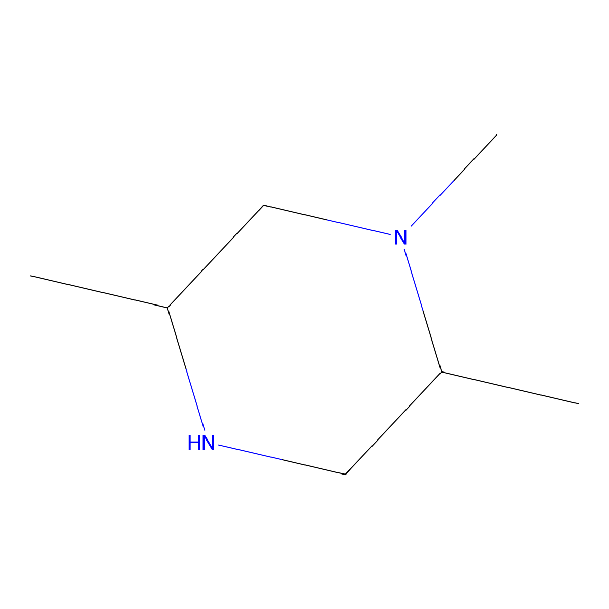 (2S,5R)-1,2,5-Trimethylpiperazine molecular structure, CAS 1152367-85-5