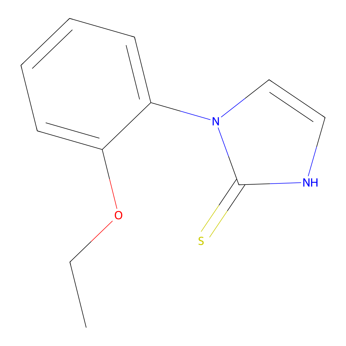 3-(2-ethoxyphenyl)-1H-imidazole-2-thione molecular structure, CAS 1152533-49-7