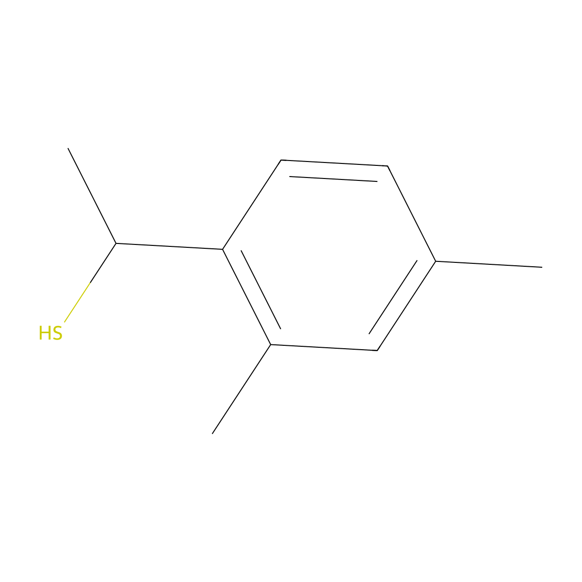 1-(2,4-Dimethylphenyl)ethane-1-thiol molecular structure, CAS 1152542-62-5