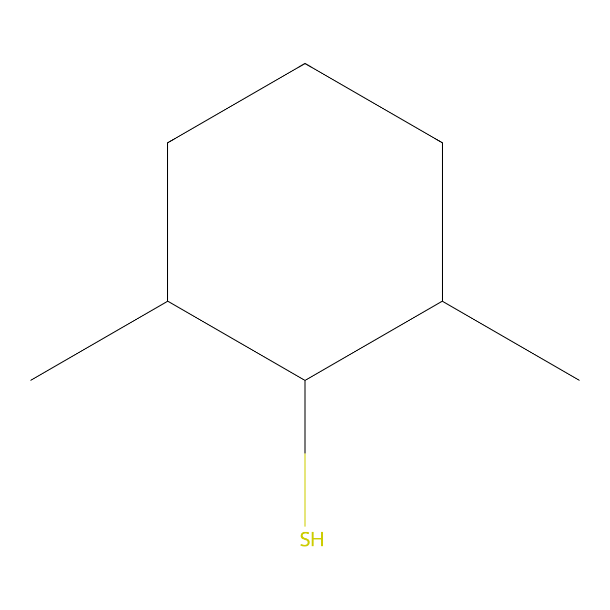 2,6-Dimethylcyclohexane-1-thiol molecular structure, CAS 1152550-46-3