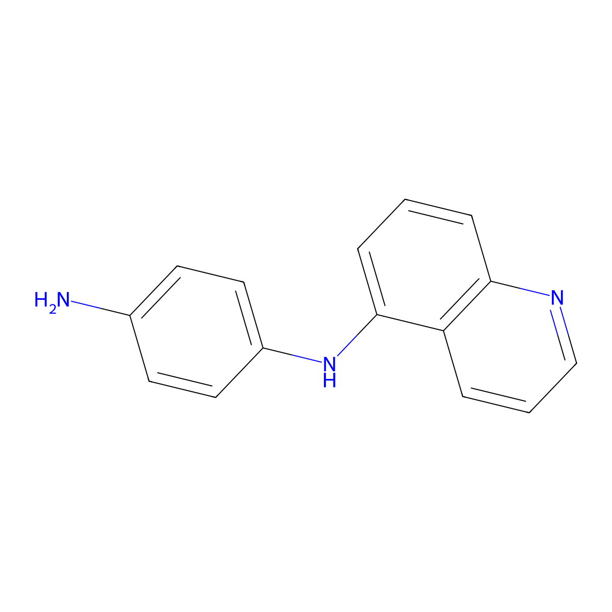 n1-(Quinolin-5-yl)benzene-1,4-diamine molecular structure, CAS 1152559-86-8
