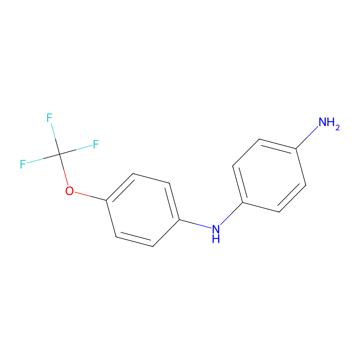 N1-[4-(trifluoromethoxy)phenyl]benzene-1,4-diamine molecular structure, CAS 1152561-57-3