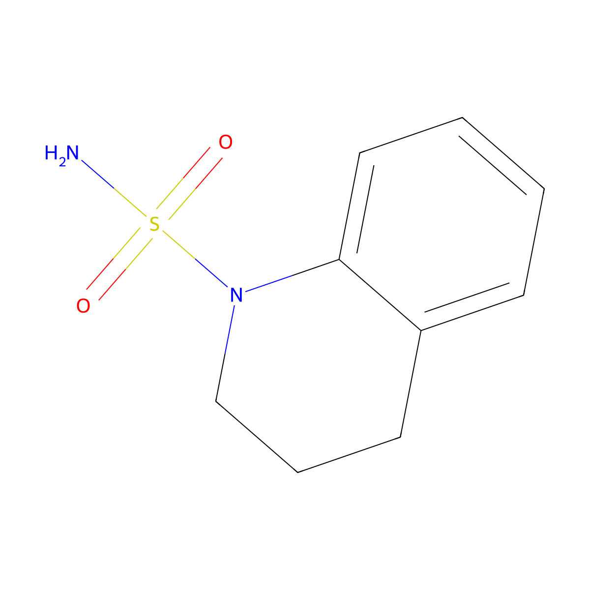1,2,3,4-Tetrahydroquinoline-1-sulfonamide molecular structure, CAS 1152573-61-9
