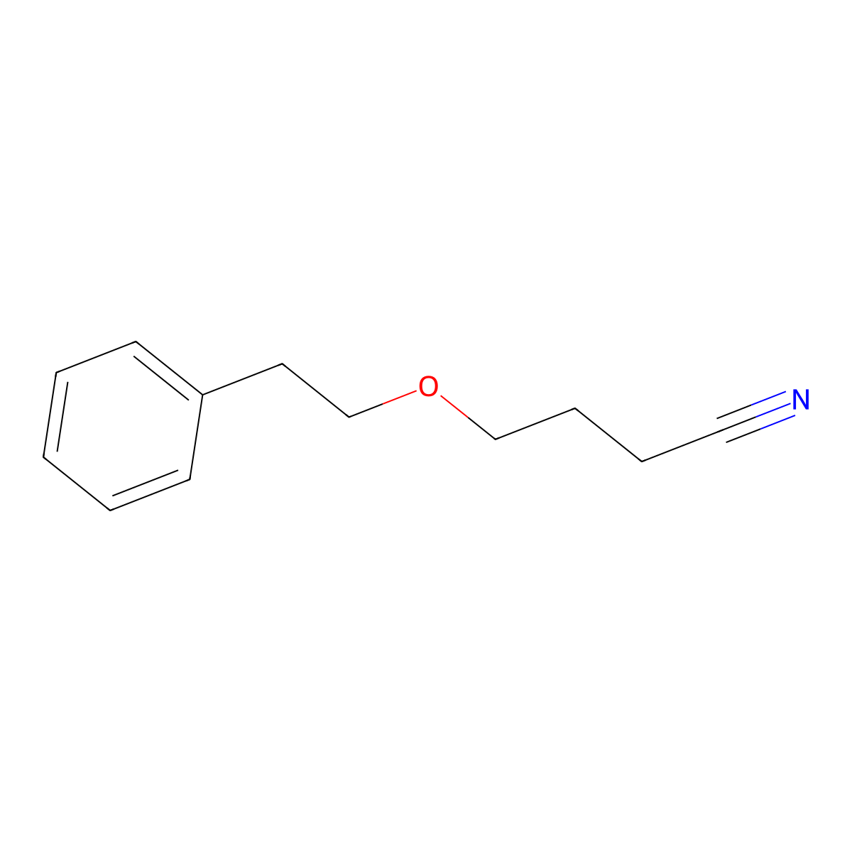 4-(2-Phenylethoxy)butanenitrile molecular structure, CAS 1152586-72-5