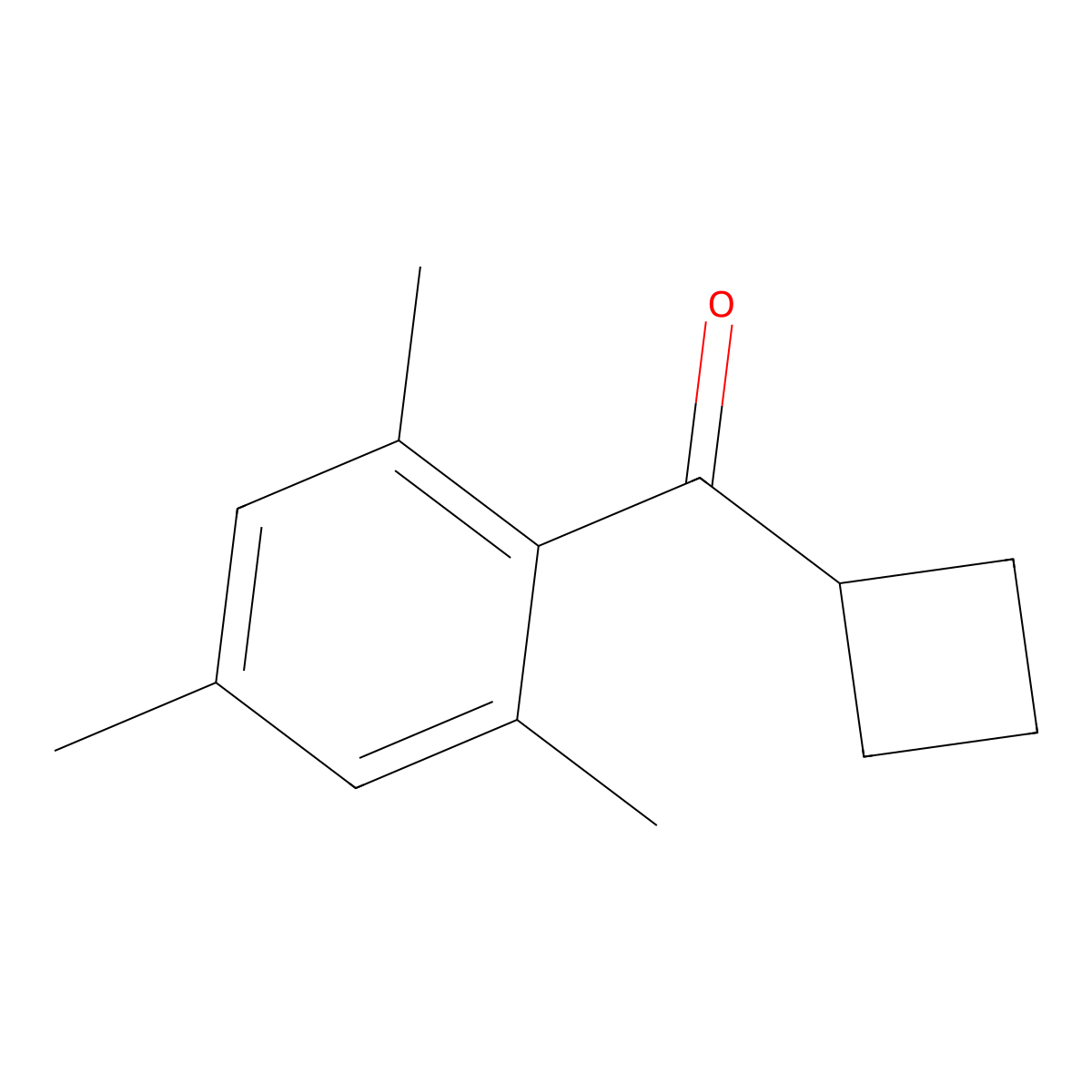 Cyclobutyl(mesityl)methanone molecular structure, CAS 1152684-72-4