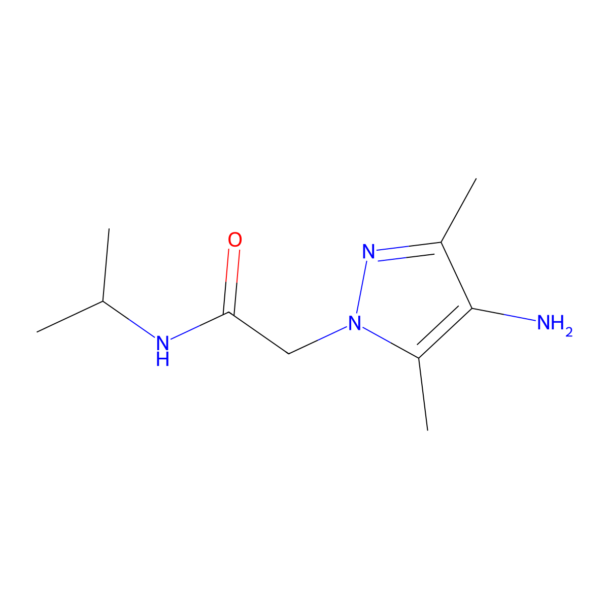 2-(4-Amino-3,5-dimethyl-1h-pyrazol-1-yl)-N-isopropylacetamide molecular structure, CAS 1152696-09-7
