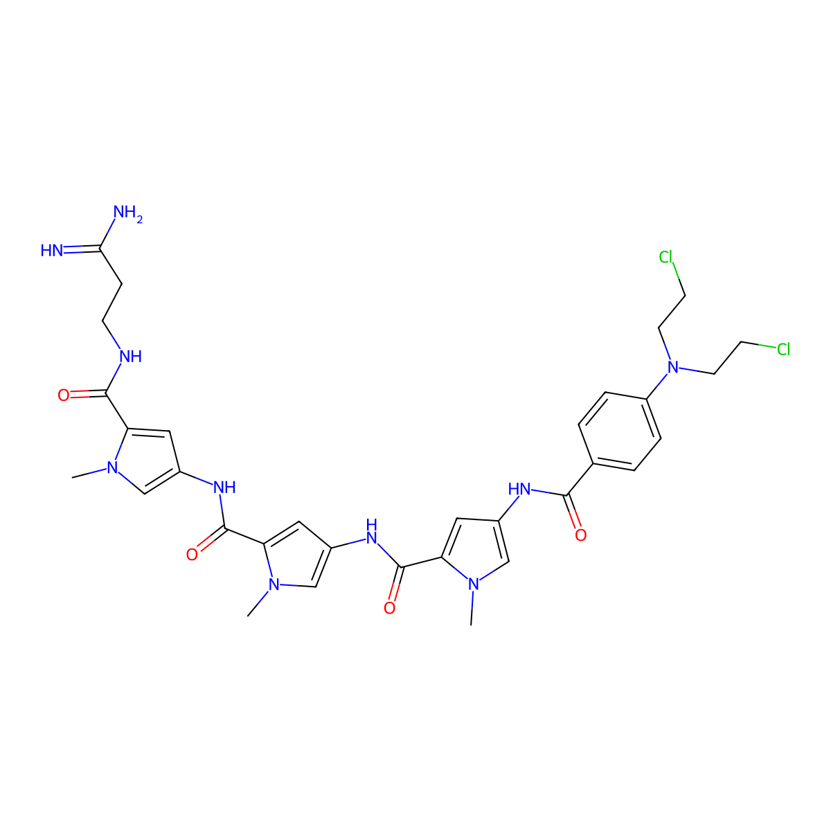 Tallimustine molecular structure, CAS 115308-98-0