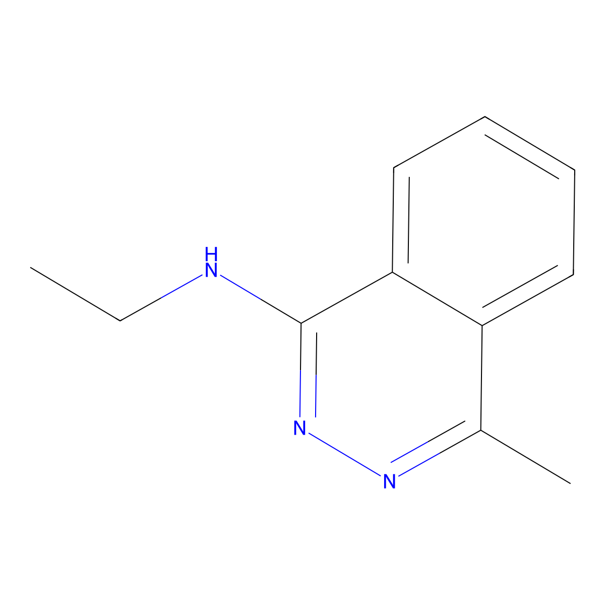 N-ethyl-4-methylphthalazin-1-amine molecular structure, CAS 1153149-63-3