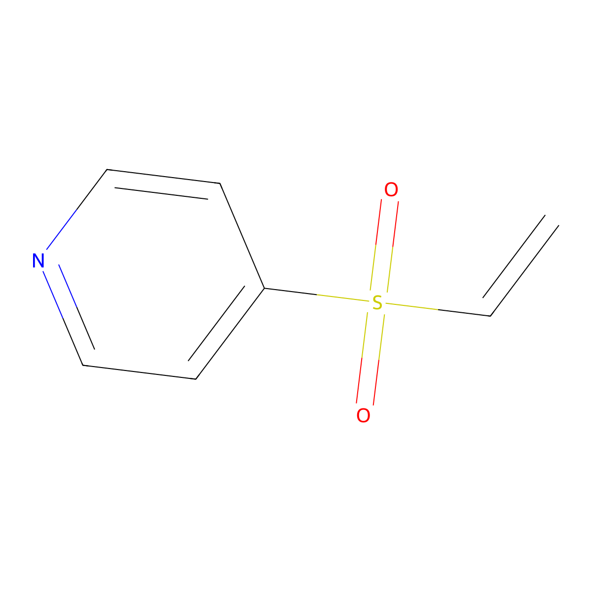 4-(Ethenesulfonyl)pyridine molecular structure, CAS 1153516-81-4