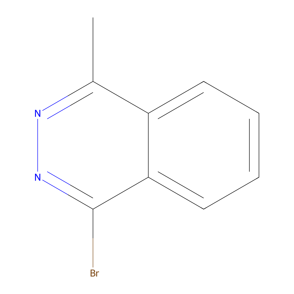 1-Bromo-4-methylphthalazine molecular structure, CAS 1153525-71-3
