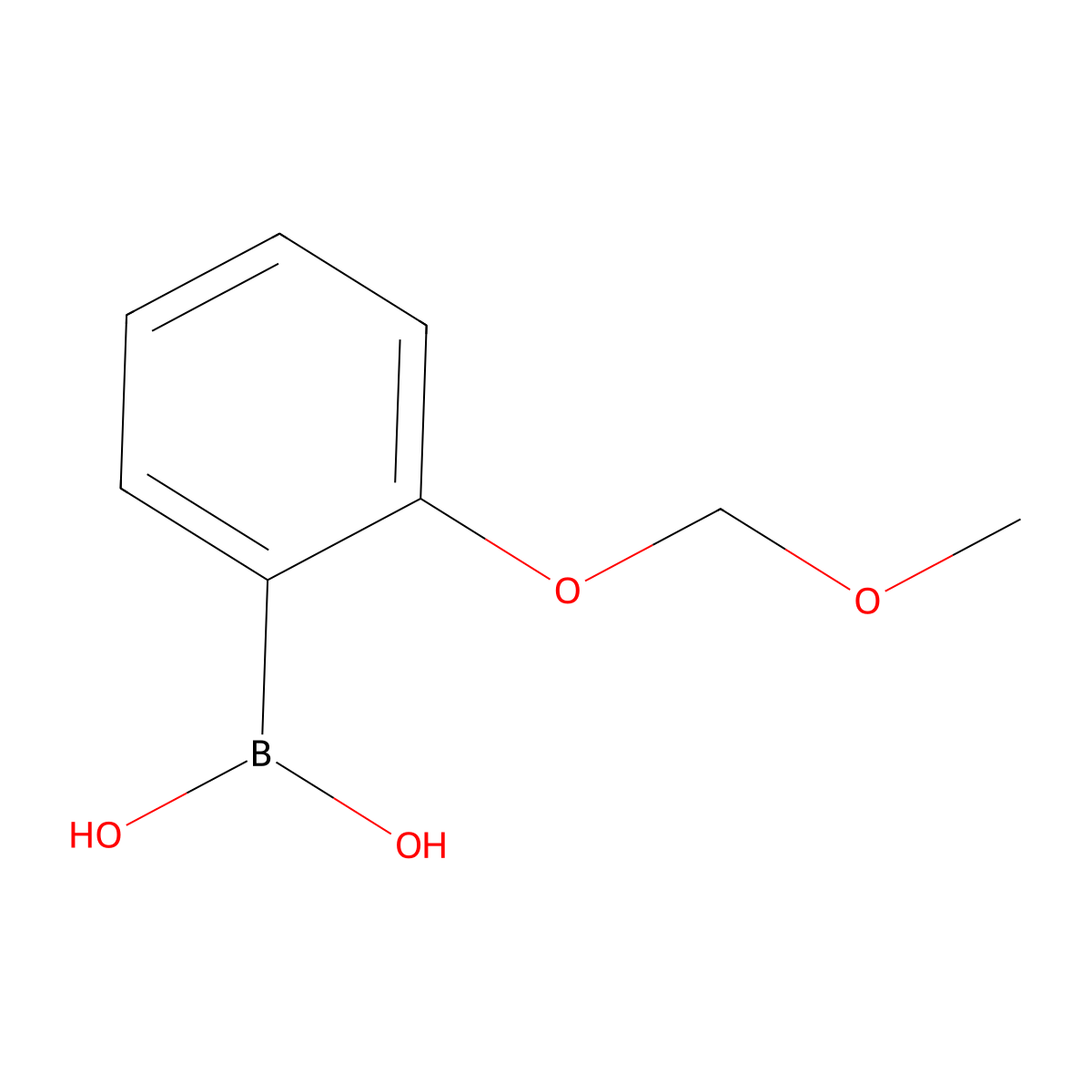 2-(Methoxymethoxy)phenylboronic acid molecular structure, CAS 115377-93-0