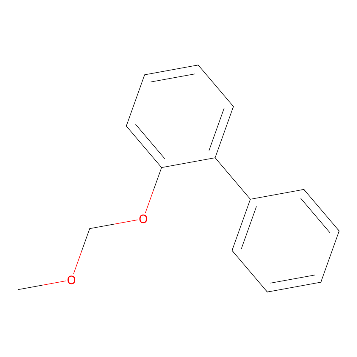 2-Methoxymethoxy-biphenyl molecular structure, CAS 115377-97-4