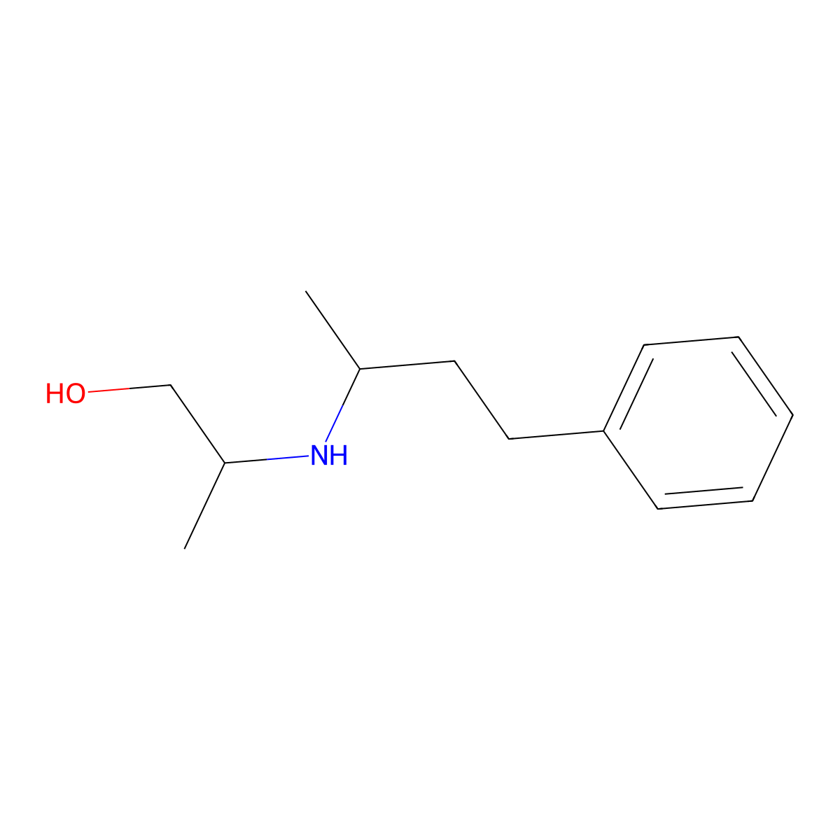 2-[(4-Phenylbutan-2-yl)amino]propan-1-ol molecular structure, CAS 1153891-88-3
