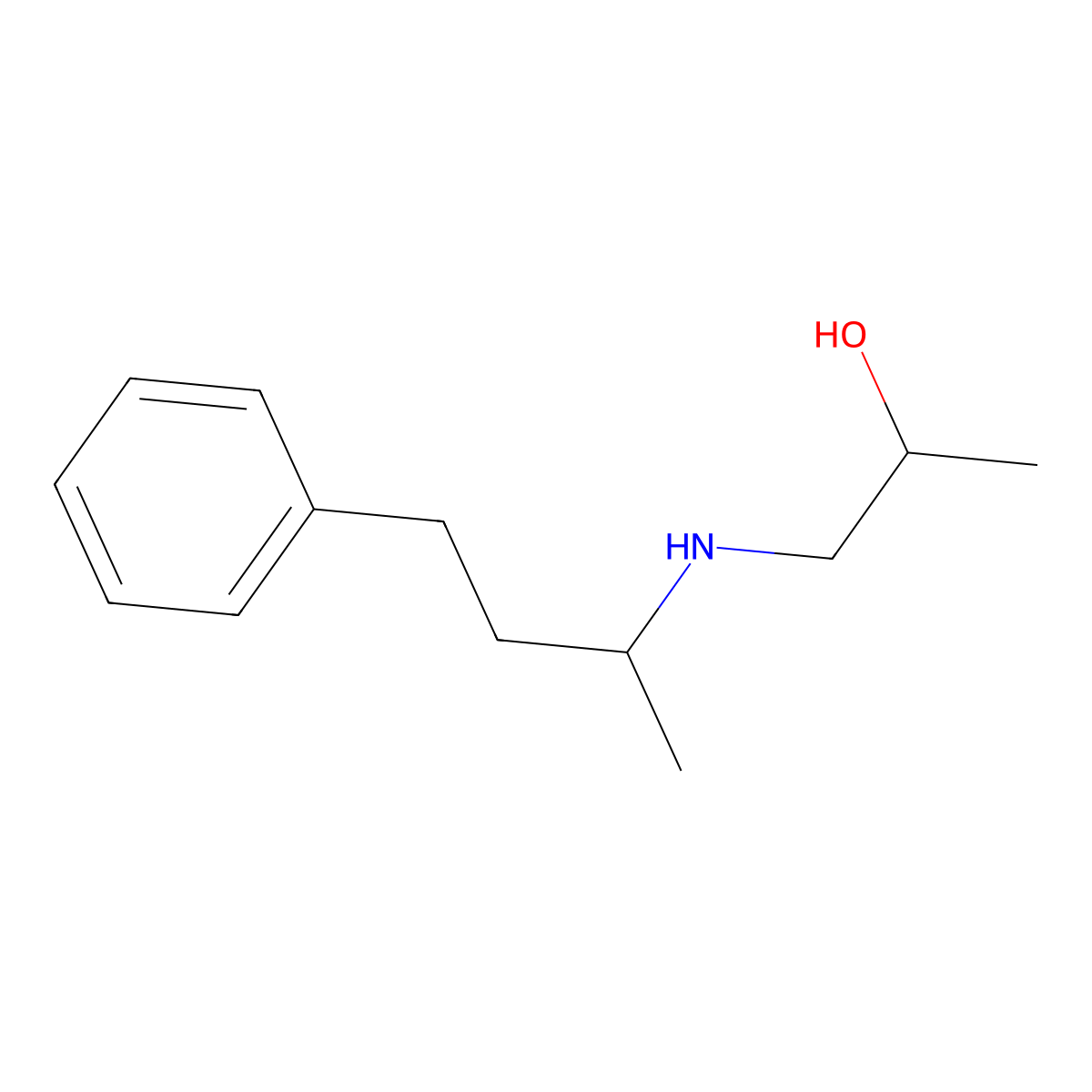 1-[(4-Phenylbutan-2-yl)amino]propan-2-ol molecular structure, CAS 1153894-22-4