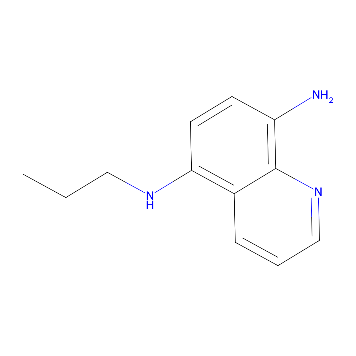 n5-Propylquinoline-5,8-diamine molecular structure, CAS 1154236-38-0