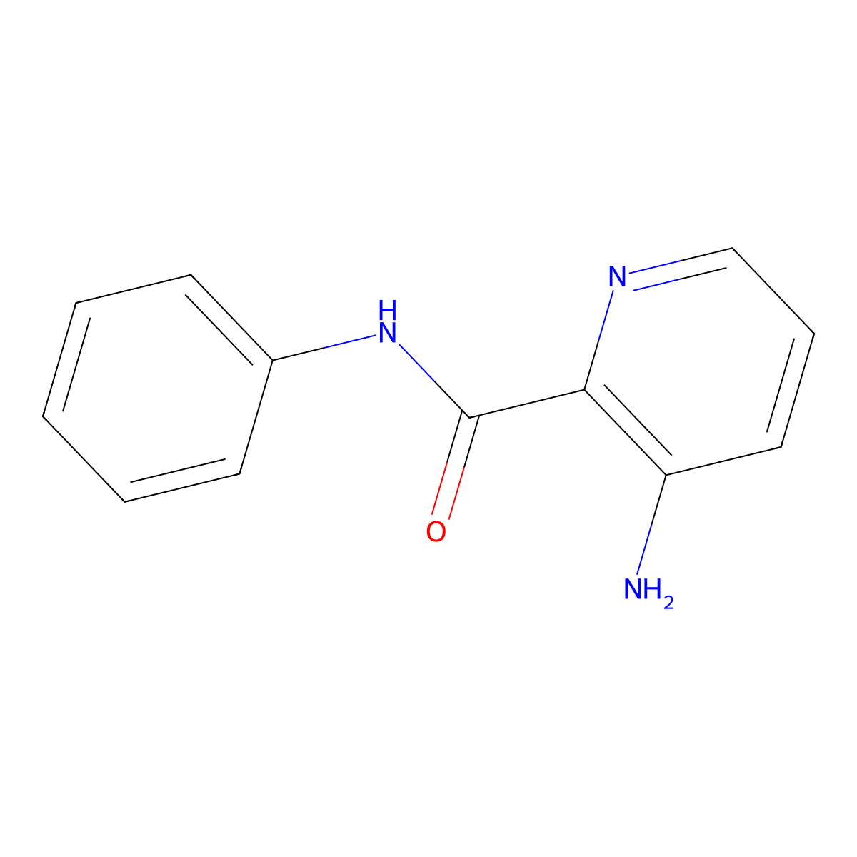 3-amino-N-phenylpyridine-2-carboxamide molecular structure, CAS 1154418-81-1