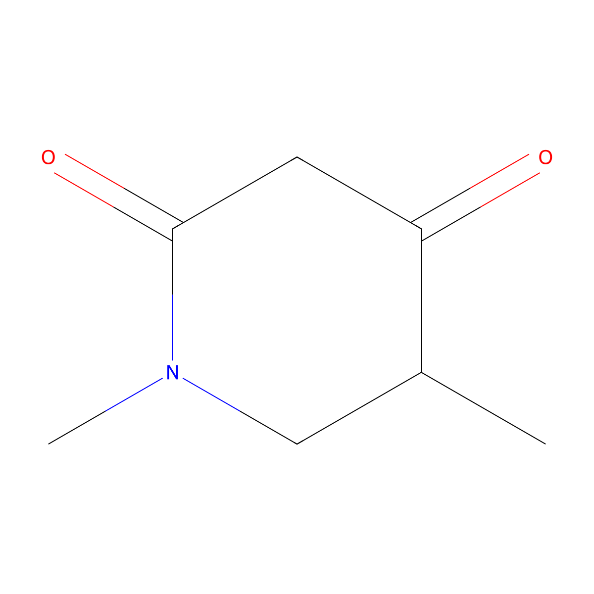 1,5-Dimethyl-2,4-piperidinedione molecular structure, CAS 115497-23-9