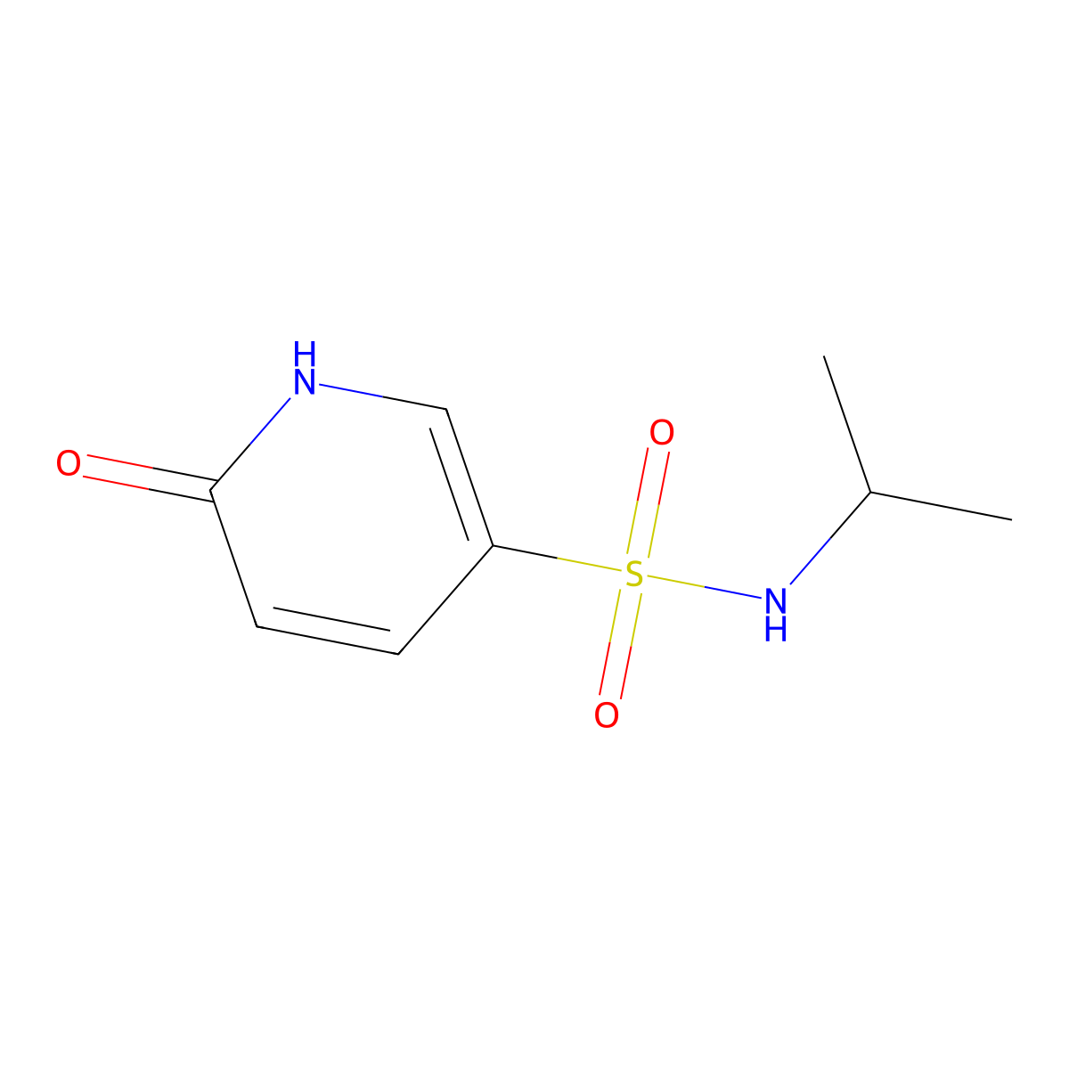 N-Isopropyl-6-oxo-1,6-dihydropyridine-3-sulfonamide molecular structure, CAS 1155056-68-0