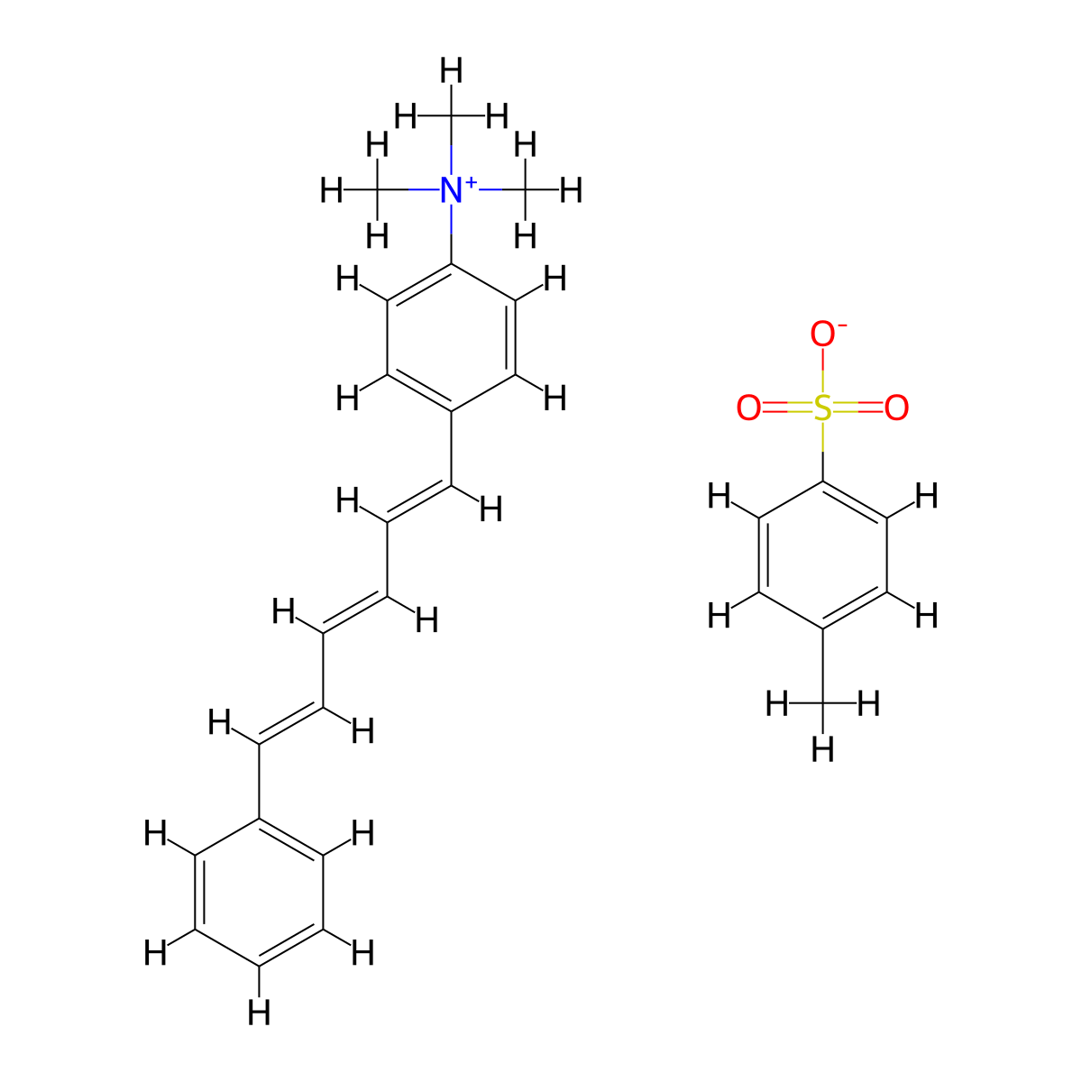 Tma-dph molecular structure, CAS 115534-33-3