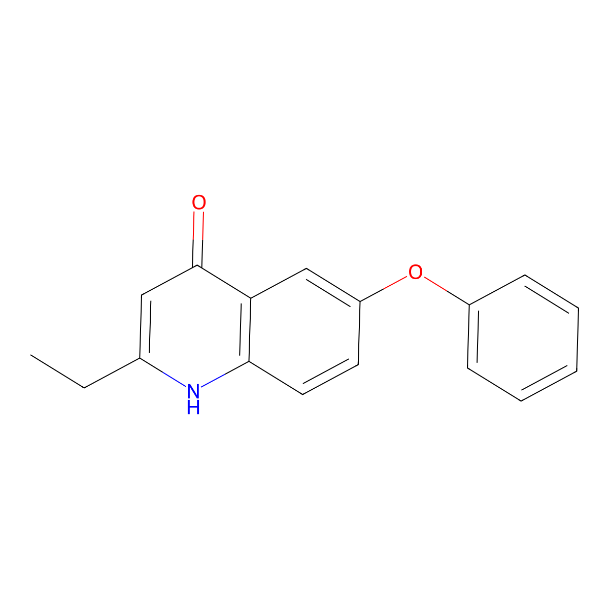 2-Ethyl-6-phenoxy-1,4-dihydroquinolin-4-one molecular structure, CAS 1155599-28-2