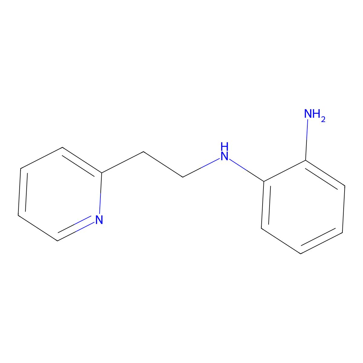 N~1~-[2-(Pyridin-2-yl)ethyl]benzene-1,2-diamine molecular structure, CAS 115581-69-6