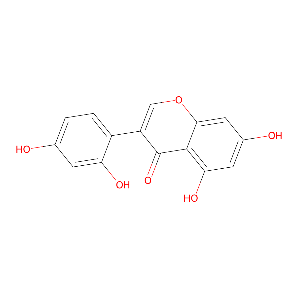 2'-Hydroxygenistein molecular structure, CAS 1156-78-1