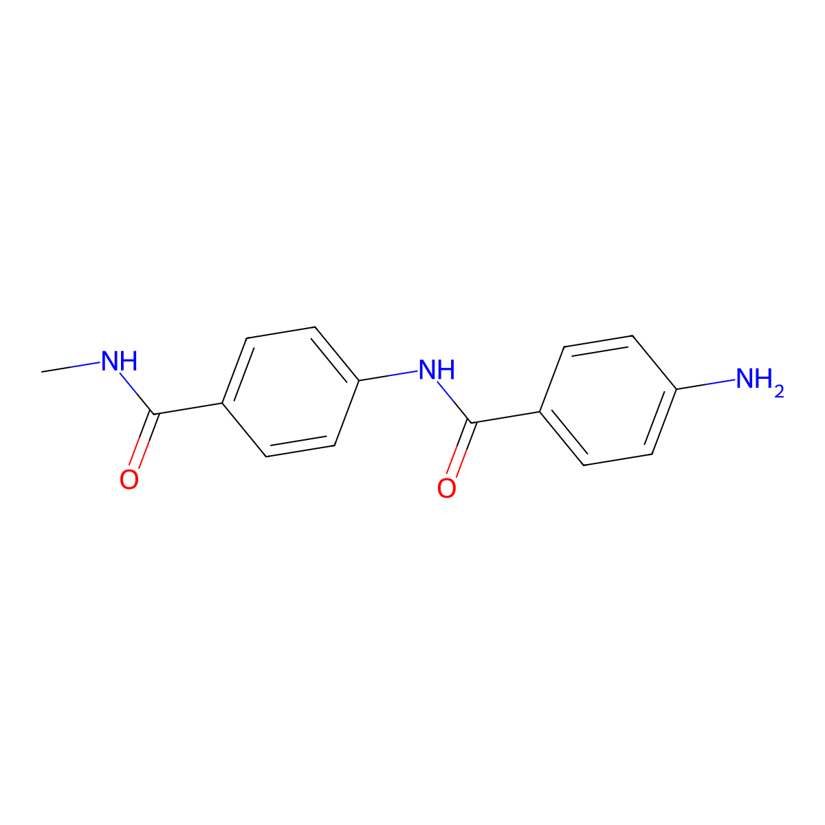 4-(4-aminobenzamido)-N-methylbenzamide molecular structure, CAS 1156046-70-6