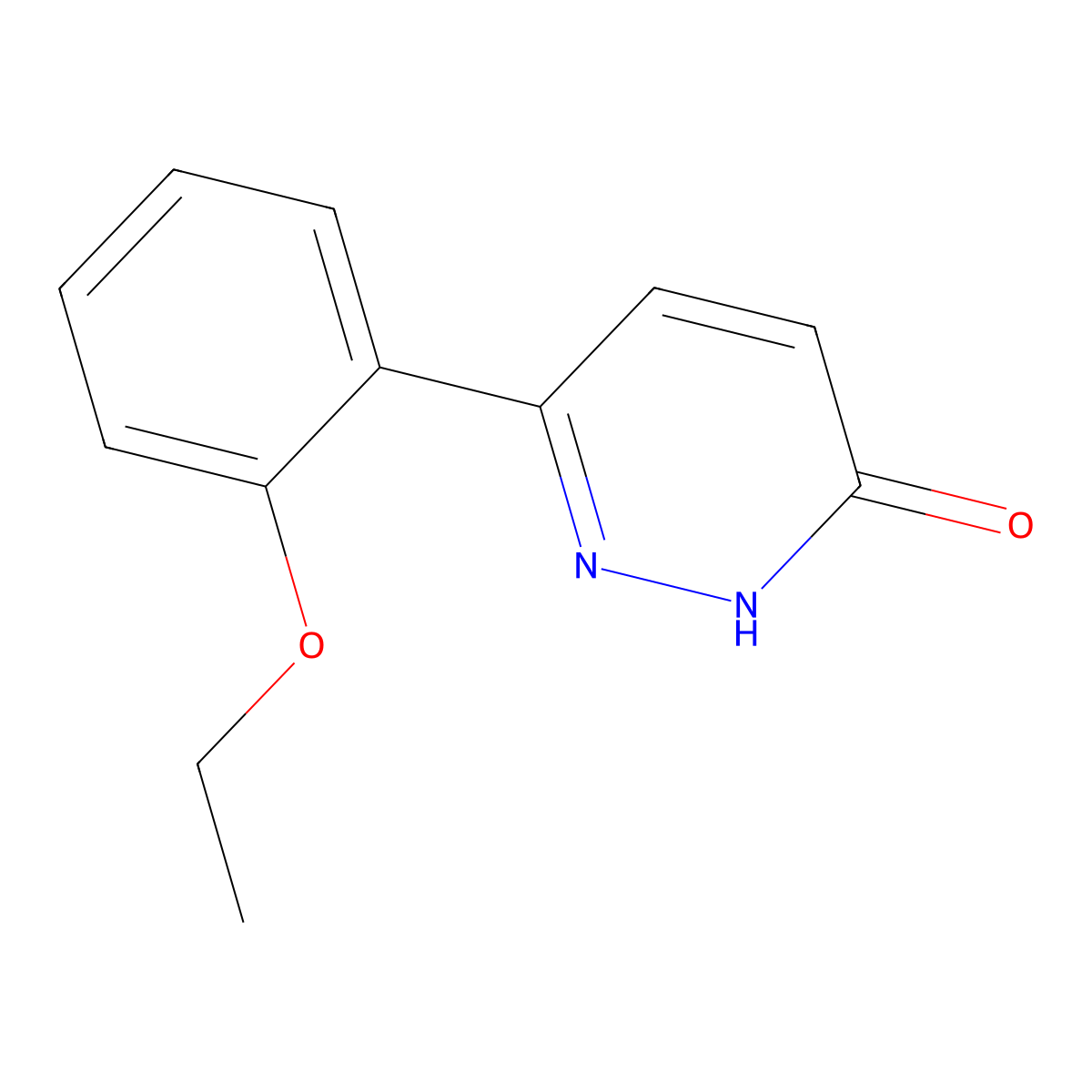6-(2-ethoxyphenyl)pyridazin-3(2H)-one molecular structure, CAS 1156362-71-8