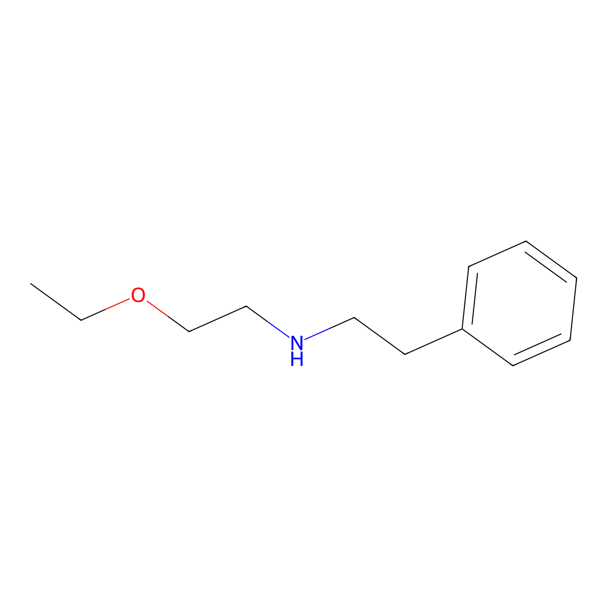 (2-Ethoxyethyl)(2-phenylethyl)amine molecular structure, CAS 1156432-40-4
