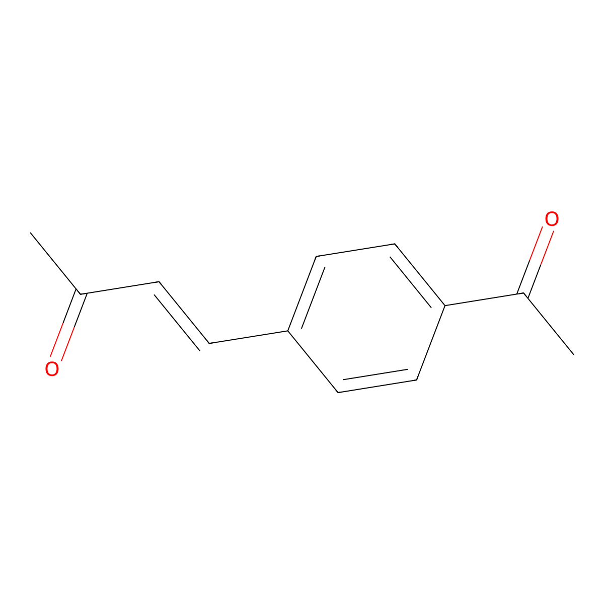 (3E)-4-(4-Acetylphenyl)-3-buten-2-one molecular structure, CAS 115665-94-6