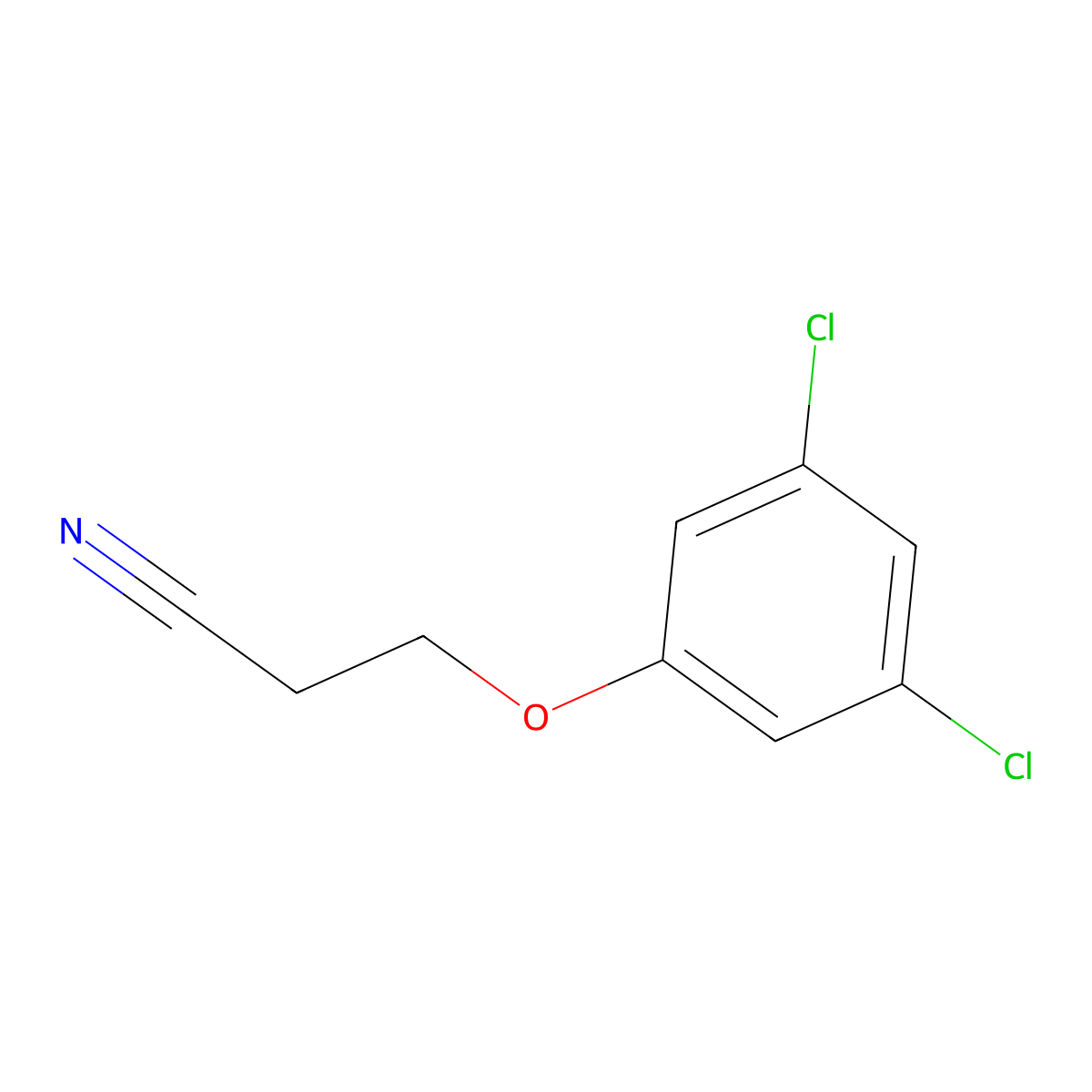 3-(3,5-Dichloro-phenoxy)propanenitrile molecular structure, CAS 1156719-99-1