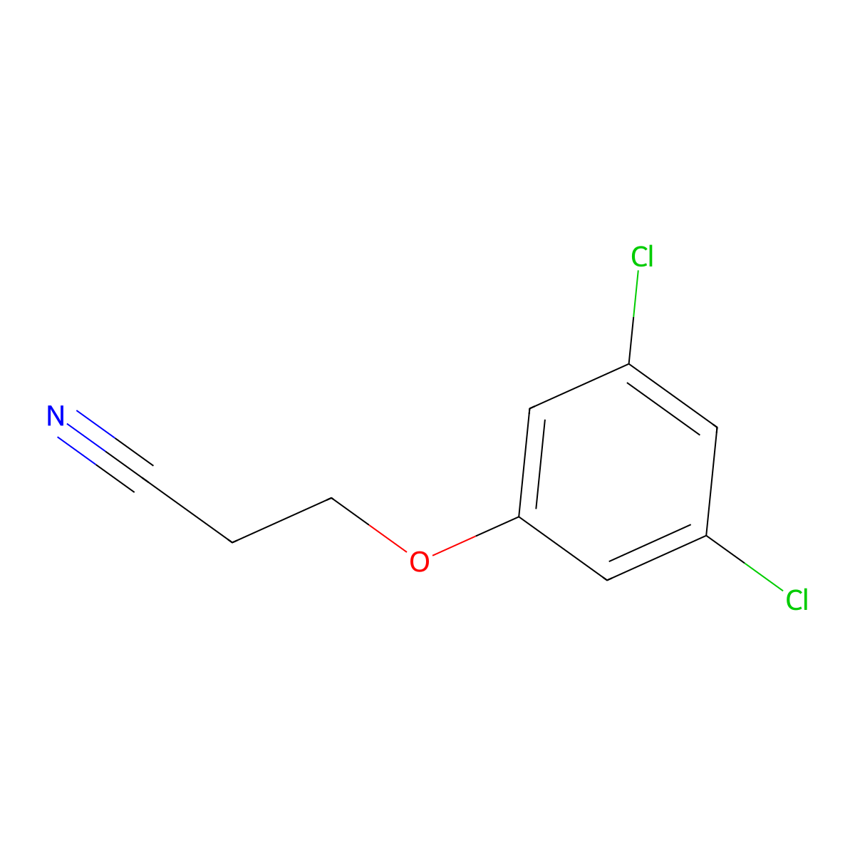 3-(3,5-Dichloro-phenoxy)propanenitrile molecular structure, CAS 1156719-99-1