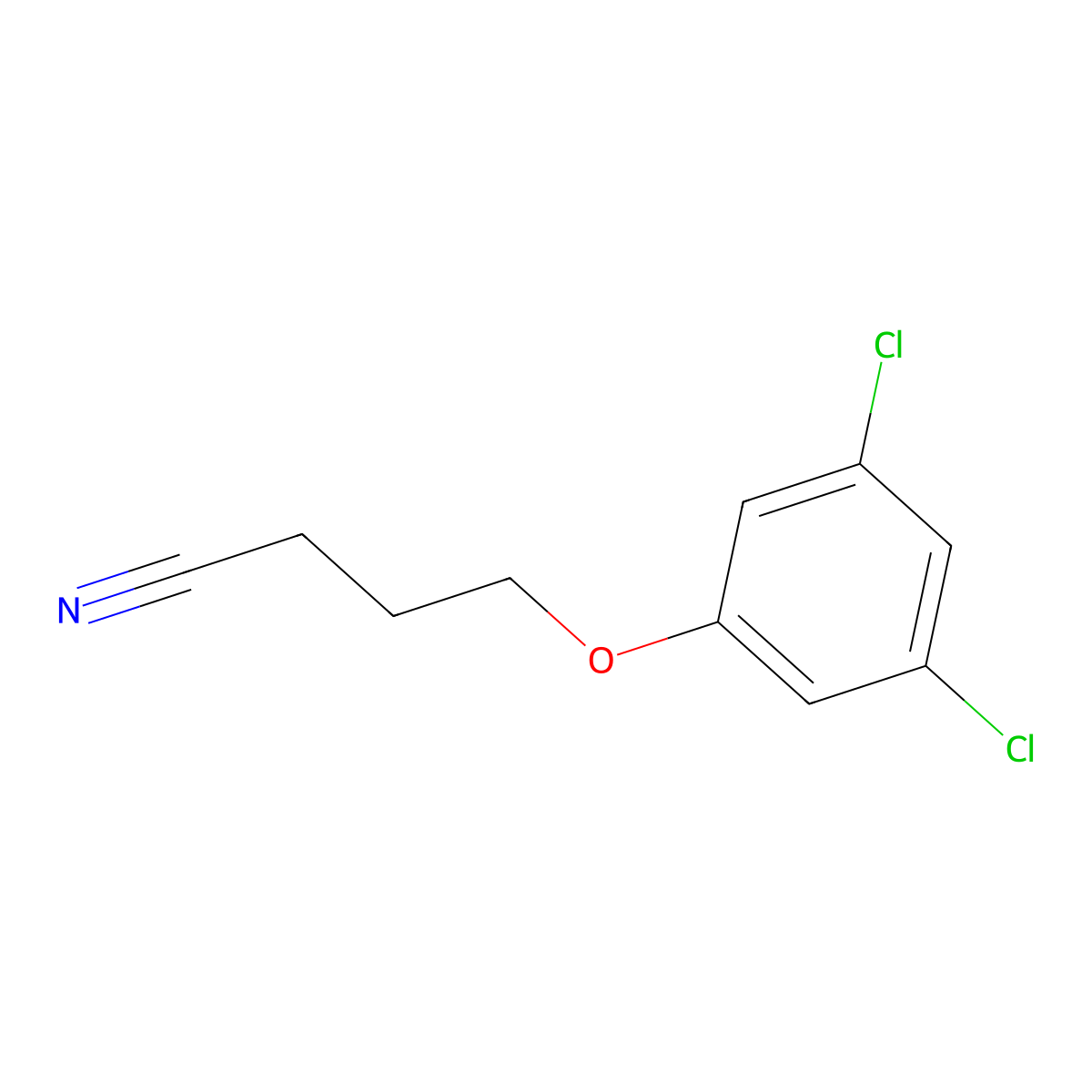 4-(3,5-Dichloro-phenoxy)butanenitrile molecular structure, CAS 1156720-17-0