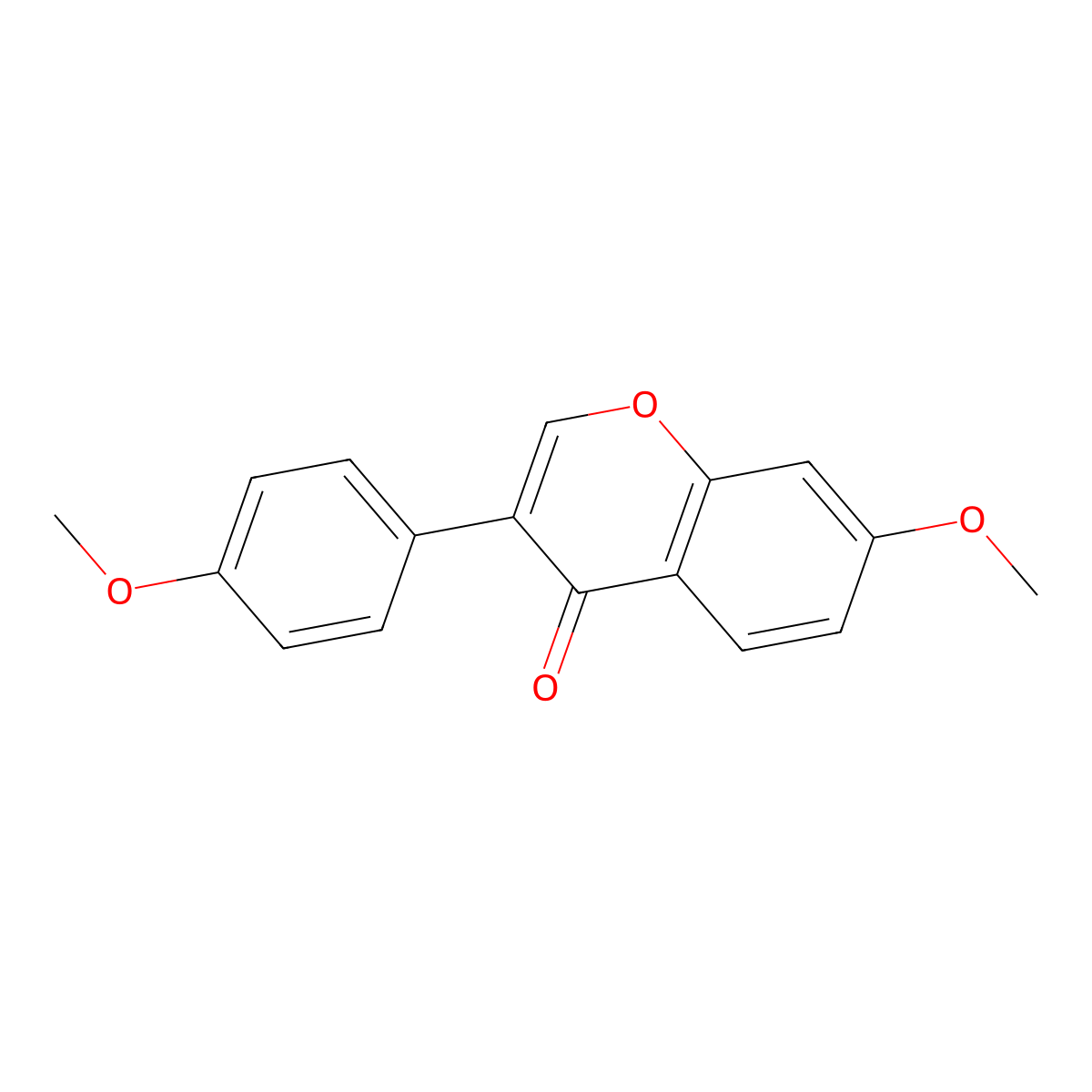 4',7-Dimethoxyisoflavone molecular structure, CAS 1157-39-7