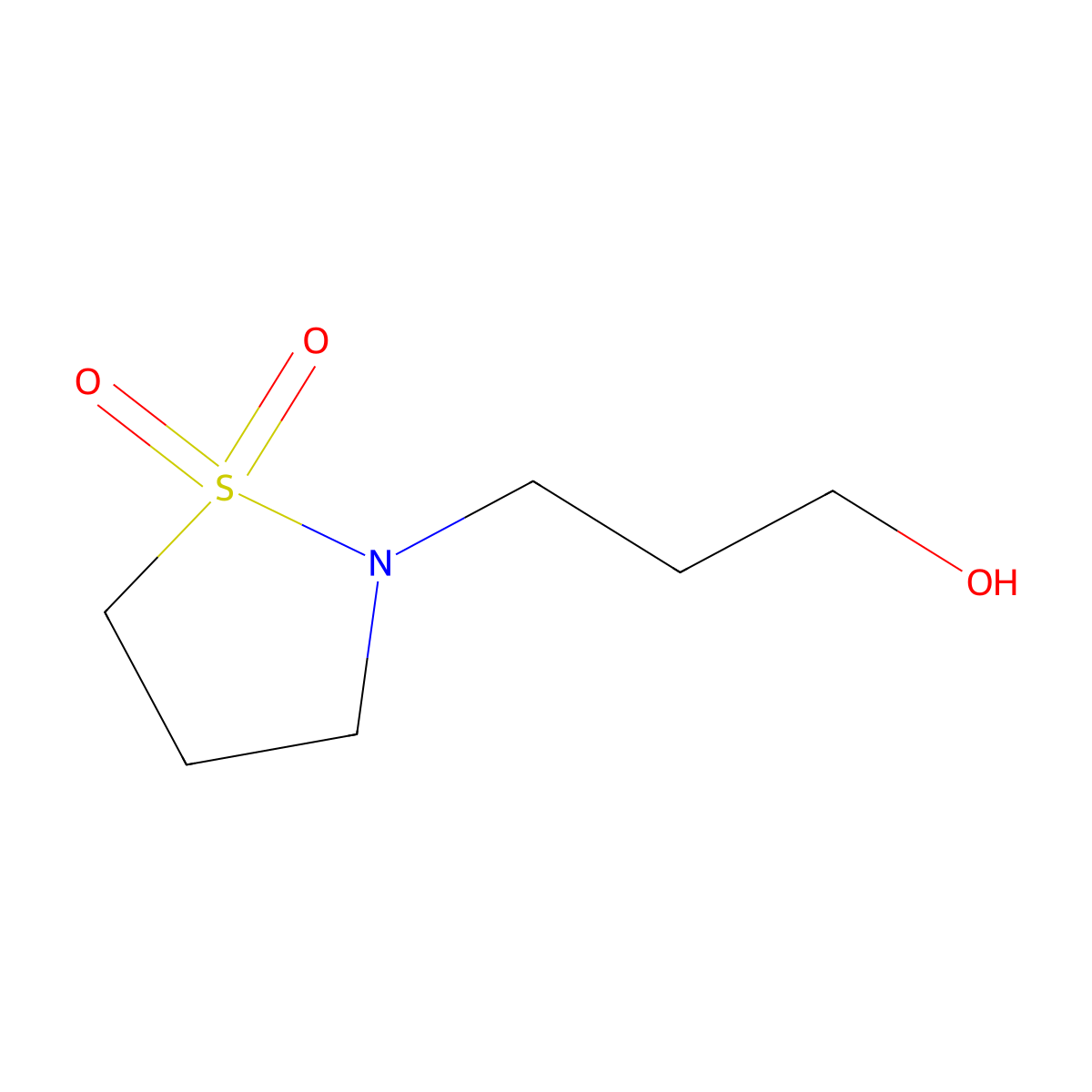 3-(1,1-Dioxido-2-isothiazolidinyl)-1-propanol molecular structure, CAS 1157045-96-9
