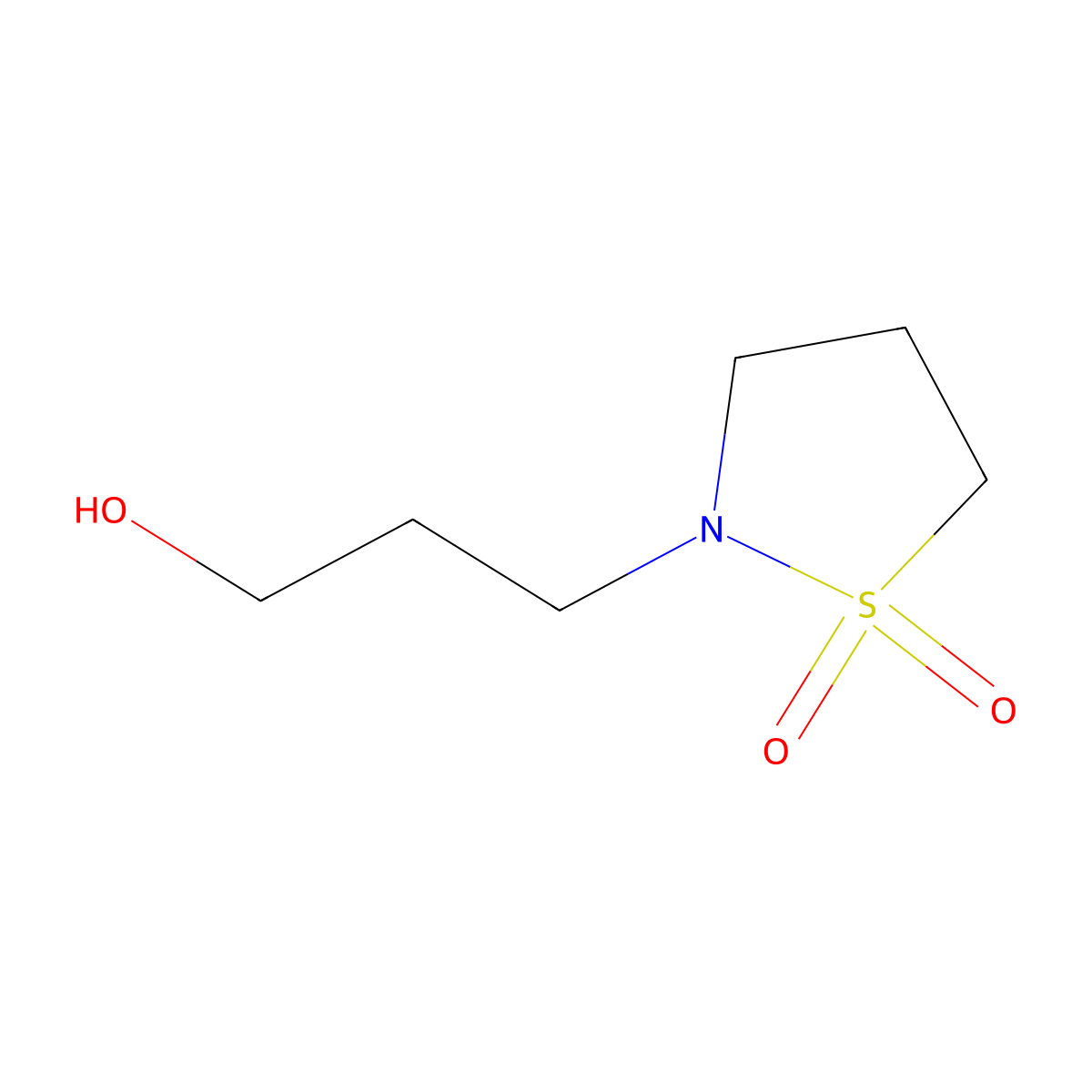 3-(1,1-Dioxido-2-isothiazolidinyl)-1-propanol molecular structure, CAS 1157045-96-9