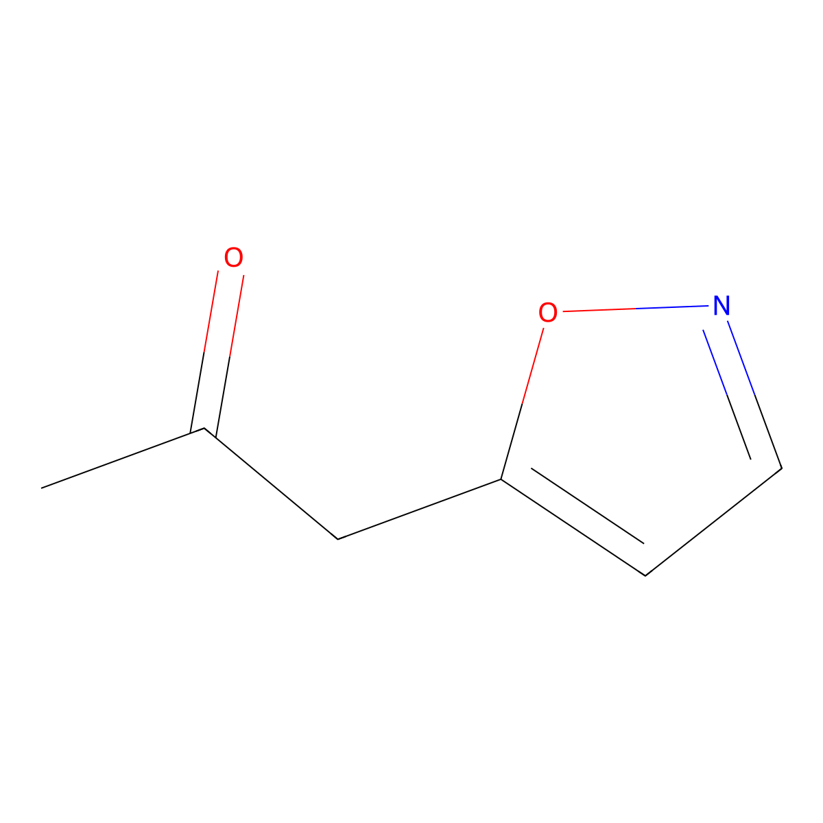 1-(1,2-Oxazol-5-YL)propan-2-one molecular structure, CAS 115706-48-4
