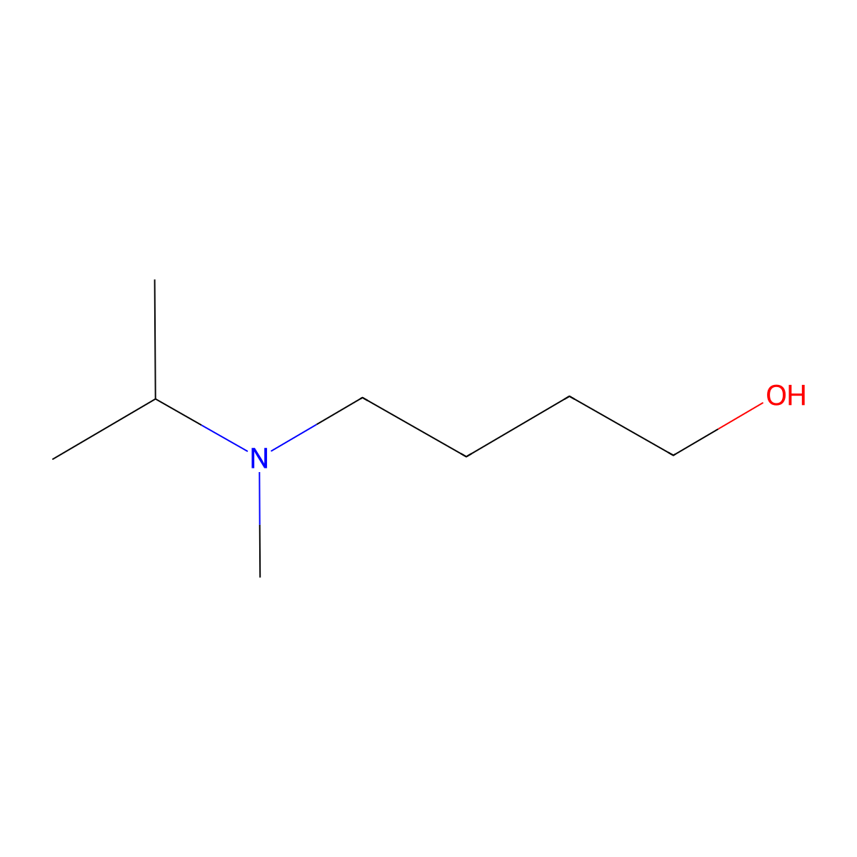 4-(Isopropyl(methyl)amino)butan-1-ol molecular structure, CAS 1157086-87-7