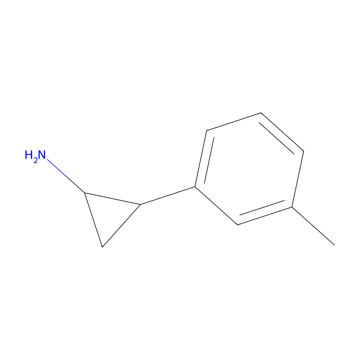 2-(M-tolyl)cyclopropan-1-amine molecular structure, CAS 1157139-71-3