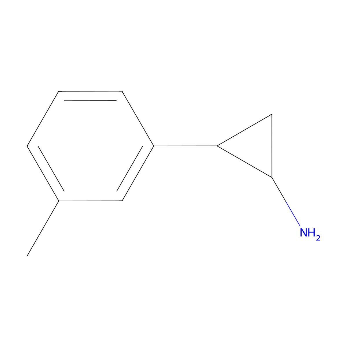 2-(M-tolyl)cyclopropan-1-amine molecular structure, CAS 1157139-71-3