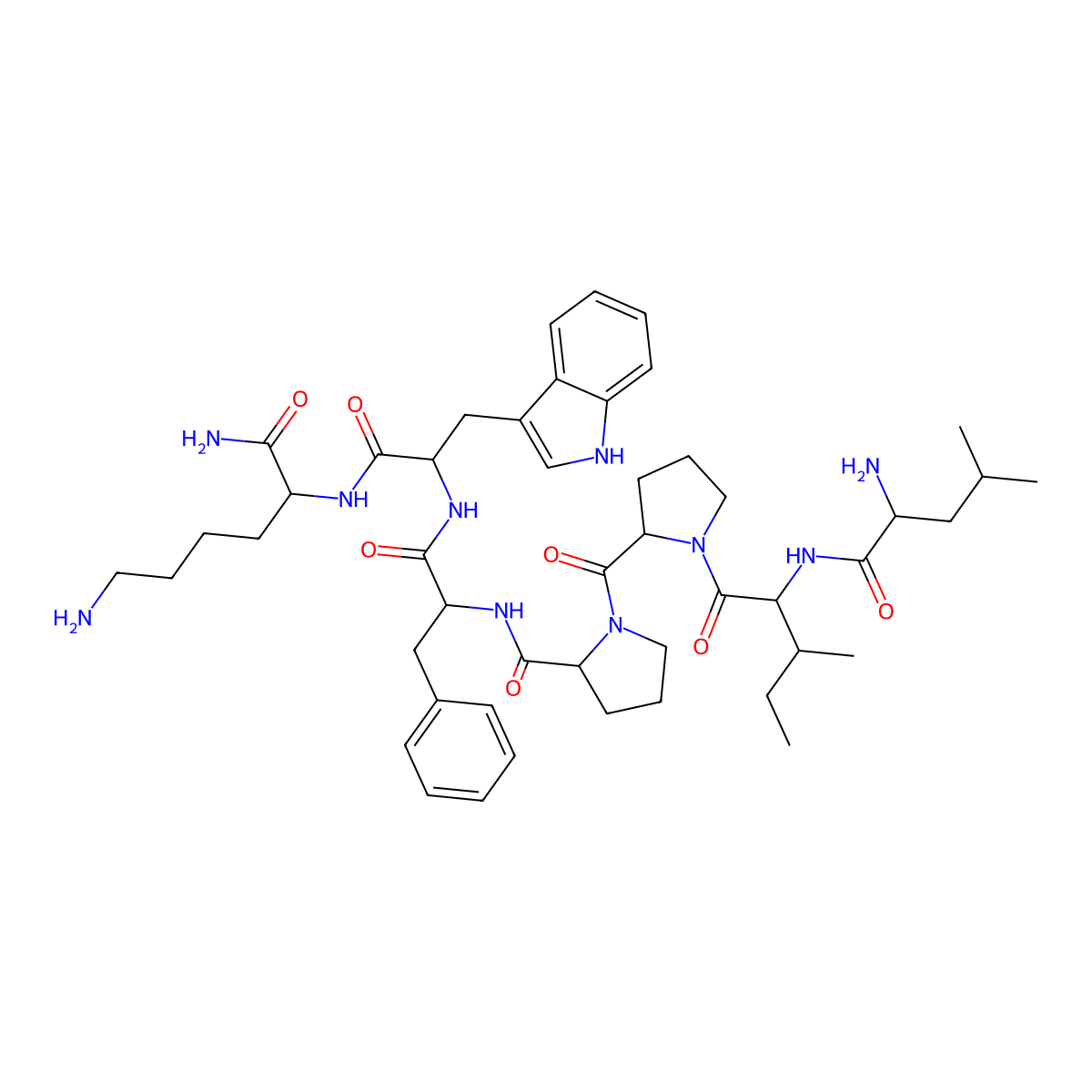 Naja mossambica mossambica alpha-neurotoxin I molecular structure, CAS 115722-23-1