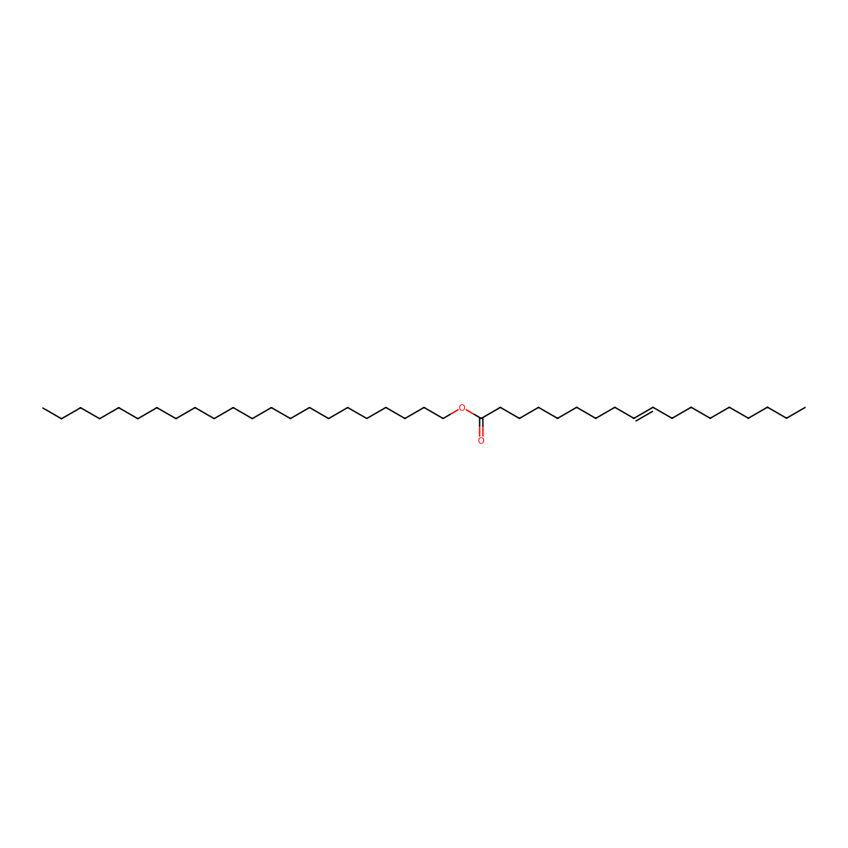 Docosyl octadec-9-enoate molecular structure, CAS 115732-67-7