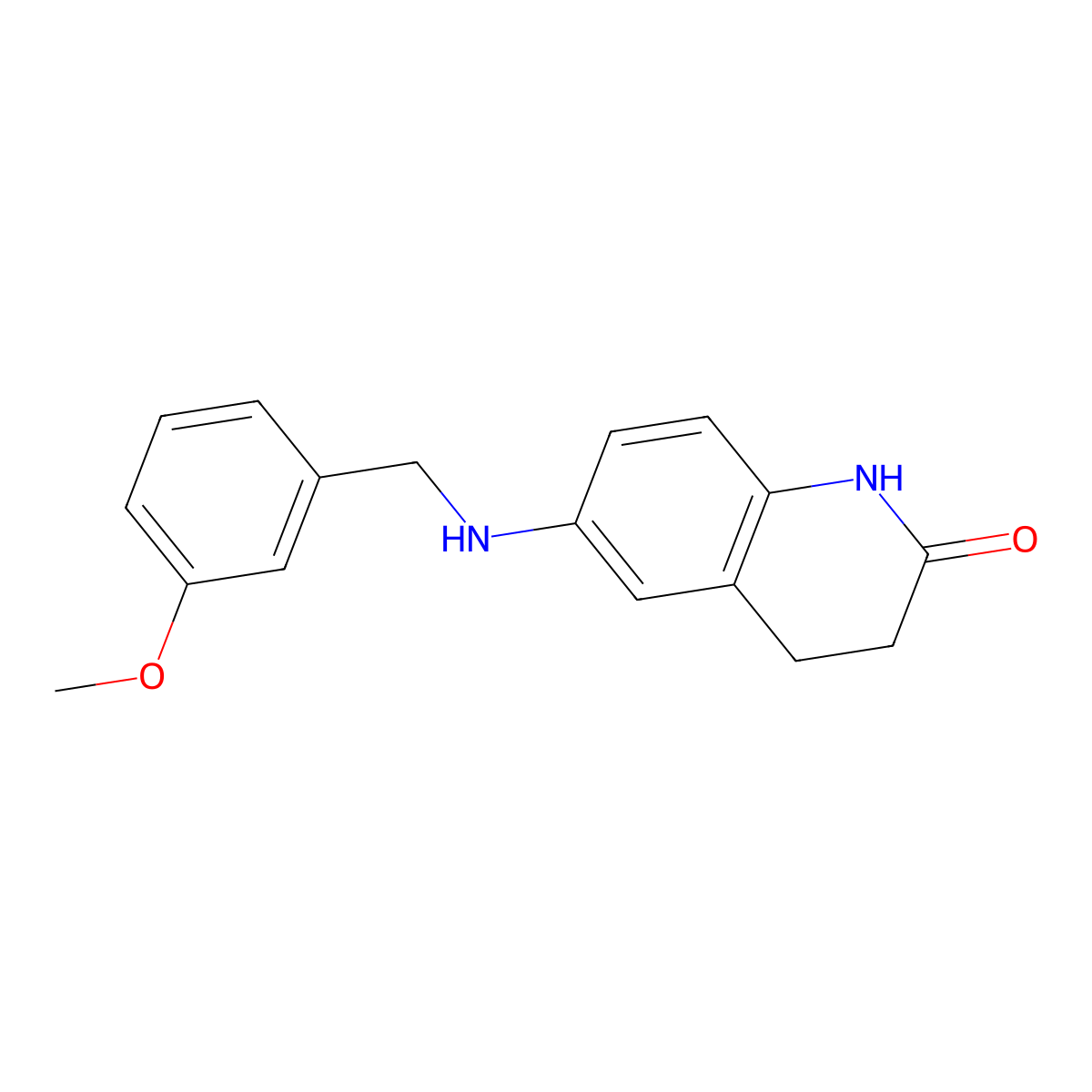 6-{[(3-Methoxyphenyl)methyl]amino}-1,2,3,4-tetrahydroquinolin-2-one molecular structure, CAS 1157411-65-8