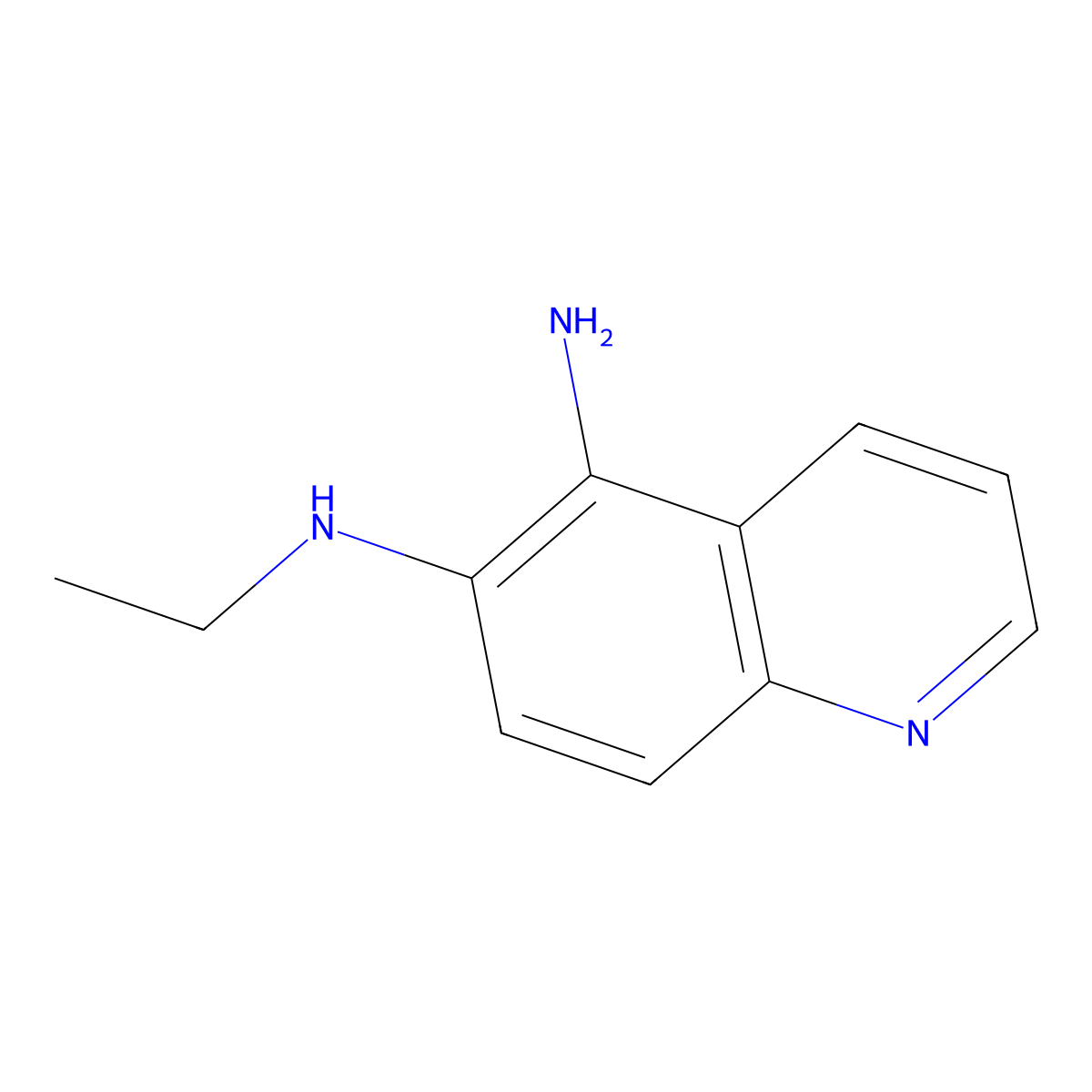 6-N-ethylquinoline-5,6-diamine molecular structure, CAS 1157504-04-5