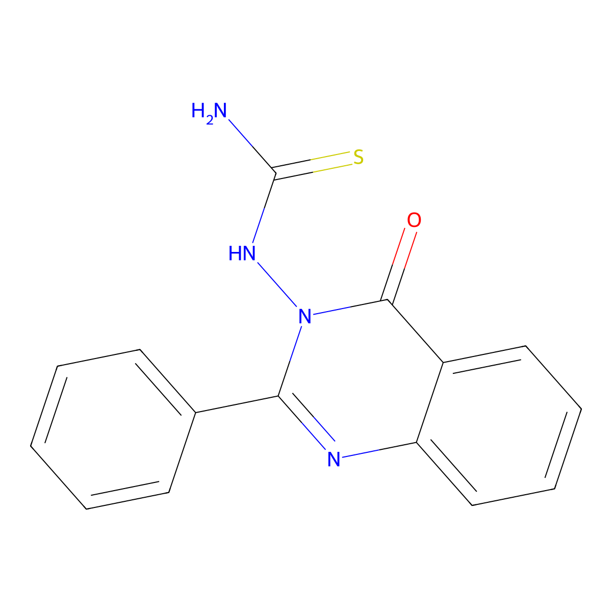 (4-Oxo-2-phenylquinazolin-3-yl)thiourea molecular structure, CAS 115765-07-6