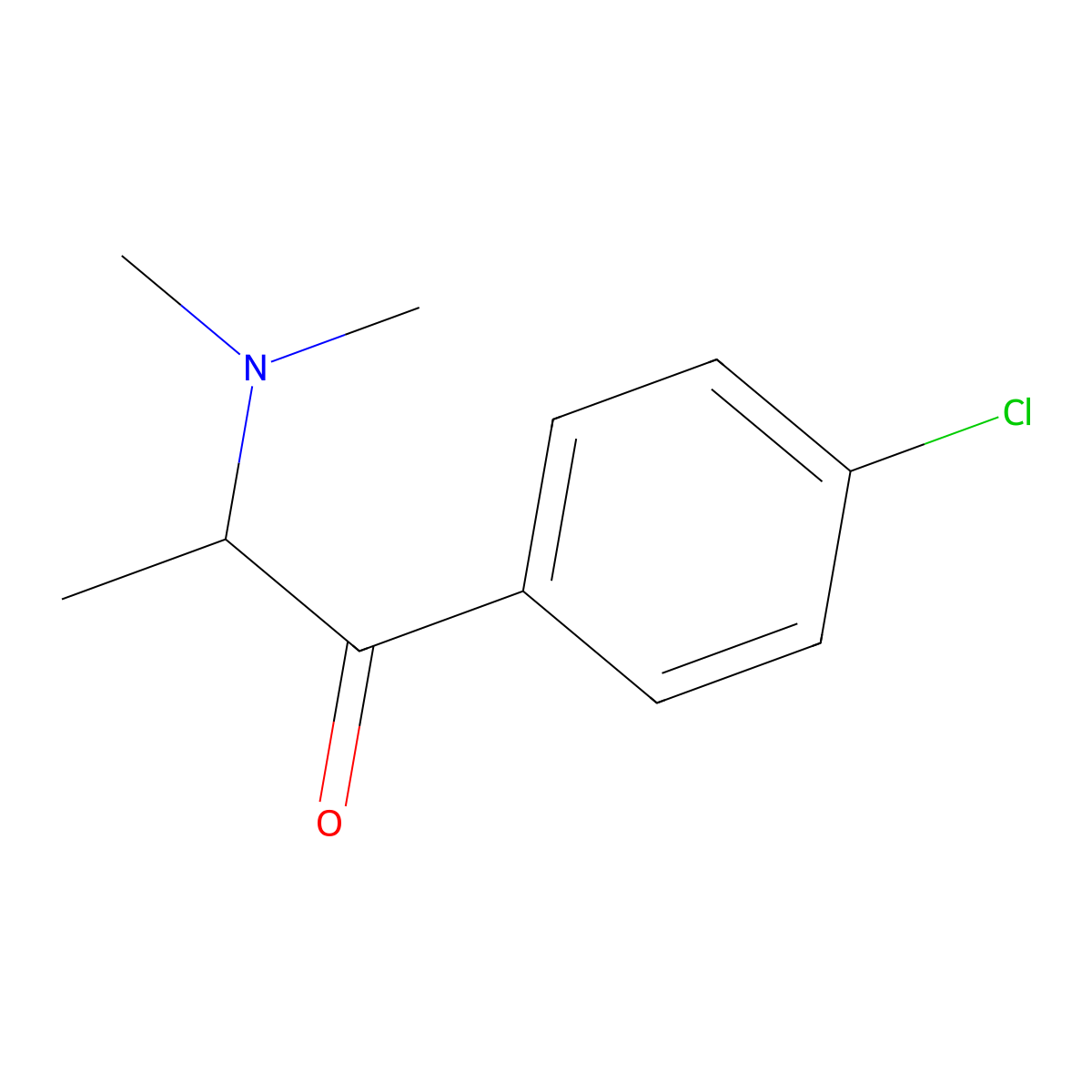 4-Chlorodimethylcathinone molecular structure, CAS 1157667-29-2