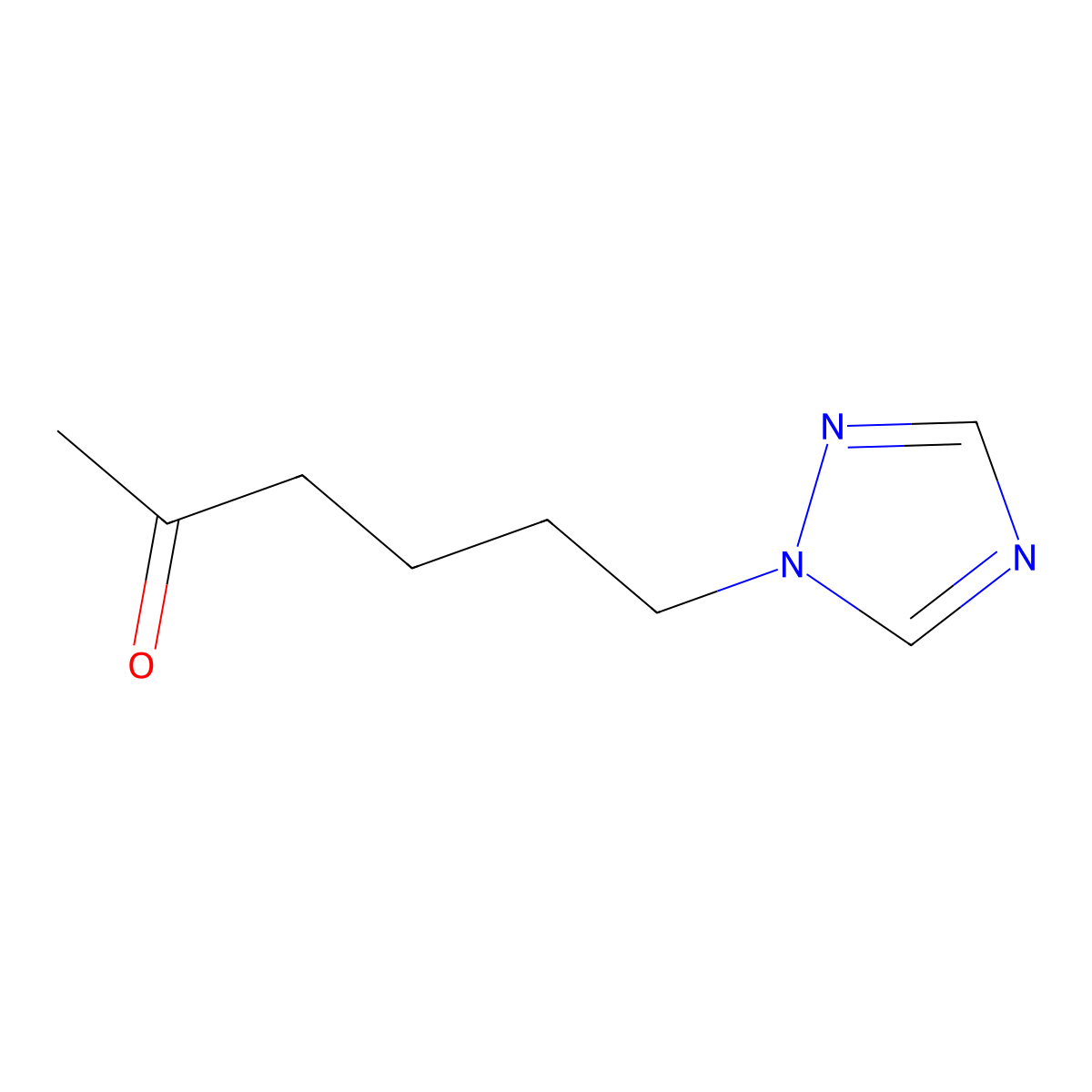6-(1h-1,2,4-Triazol-1-yl)hexan-2-one molecular structure, CAS 1157678-73-3