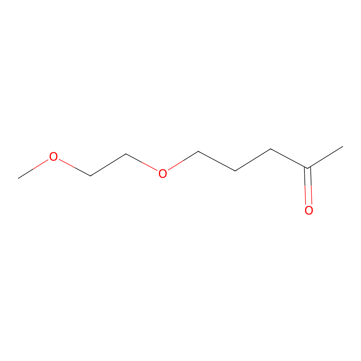 5-(2-Methoxyethoxy)pentan-2-one molecular structure, CAS 1157685-21-6