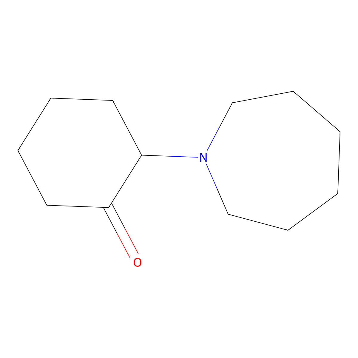 2-(Azepan-1-yl)cyclohexan-1-one molecular structure, CAS 1157735-52-8