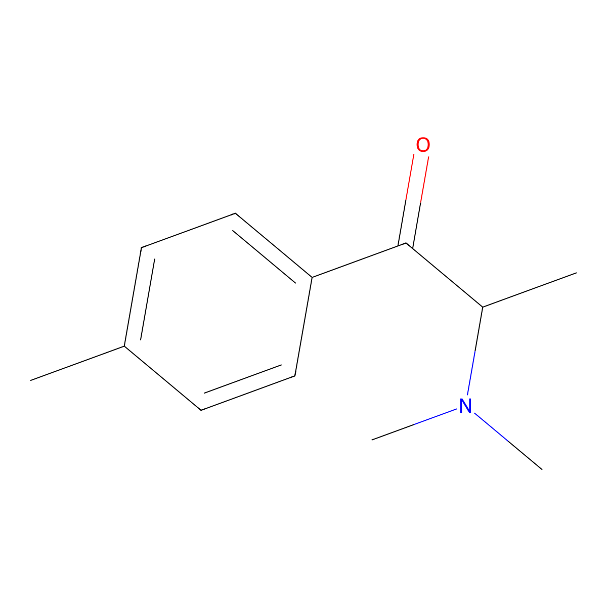 4-Methyldimethcathinone molecular structure, CAS 1157738-08-3